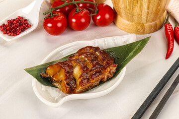 Grilled eel with unagi sauce