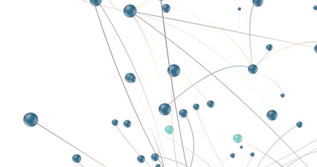 network structure - abstract design connection