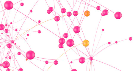 network structure - abstract design connection