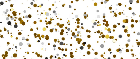 gold confetti