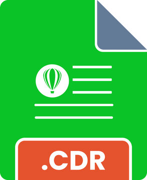 CDR  File Minimal icon