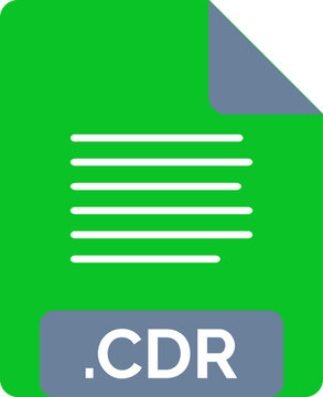 CDR  File Icon minimal