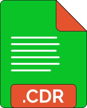 CDR  File Icon Cinnabar and Malachite fill