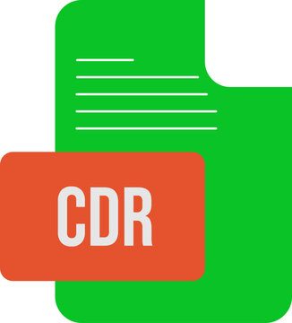 CDR ip Icon black & Grey fill with symbol