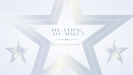 Luxury white award graphic background. Template luxury premium corporate abstract design. Template banner certificate. Modern design concept. Vector illustration.