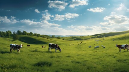 grass cow field