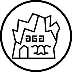 Cave Art Icon Style