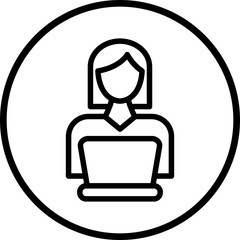 Designer Female Icon Style