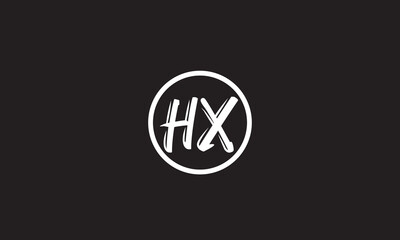 HX, XH , X , H , Abstract Letters Logo Monogram	
