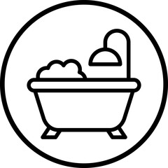Bathtub Icon Style