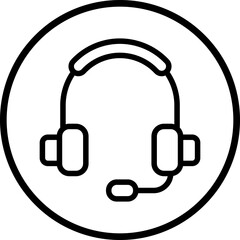 Headset Icon Style