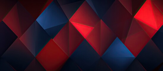 3d abstract colorful pattern background with colorful triangles - obrazy, fototapety, plakaty