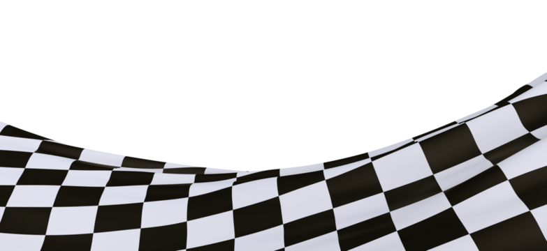 grid abstract background chess checkered flag finish line victory 3d rendering