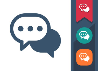 Chat Bubbles Icon. Speech Bubble, Comment, Message, Chat Bubble, Conversation, Speech Bubbles
