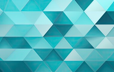 A geometric triangle background with a light blue and white color scheme