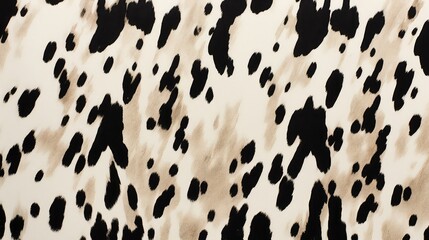 spots cow print pattern