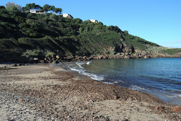 La spiaggia di Cala Ostina