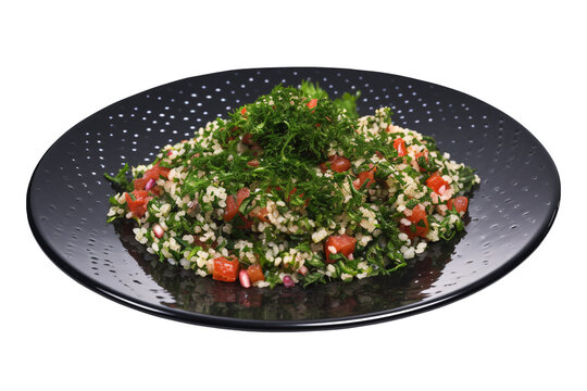 Tabouleh on a plate