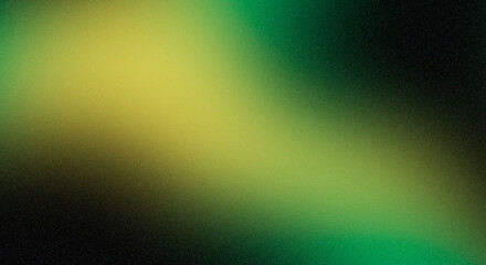 Yellow lime green grainy gradient background on a black background, vibrant backdrop banner poster wallpaper website header design