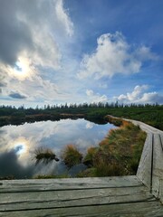 Triglav lake national park in Slovenia