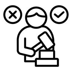 Decision-Maker Icon