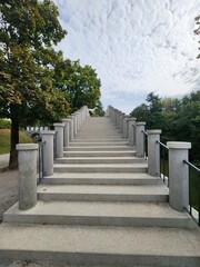 Stone stairs in Ljubljana Park