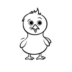Fototapeta premium Chicken Rooster Egg Vector