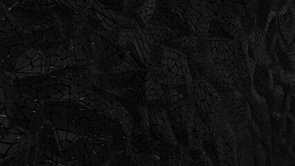 Abstract black geometric pattern