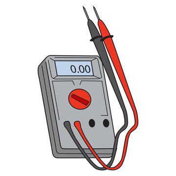 recommend clip art: digital multitester vector illustration