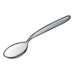 spoon vector illustration
