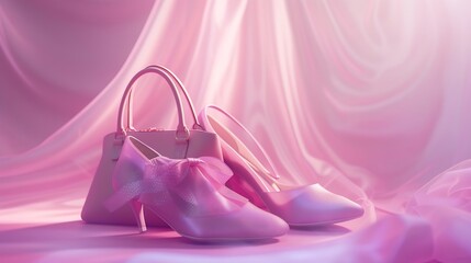 Fashion shoes and bags : Generative AI