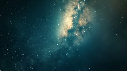 Fototapeta premium Milky Way and Sars night sky background : Generative AI