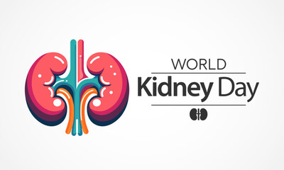 World Kidney Day is a global health awareness campaign focusing on the importance of the kidneys and reducing the frequency and impact of kidney disease and its associated health problems worldwide.
