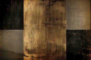 Abstract Grunge Textures and Patterns Collage for Backgrounds