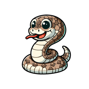 Rattlesnake cartoon