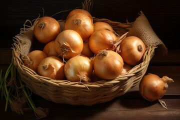 quality onion background