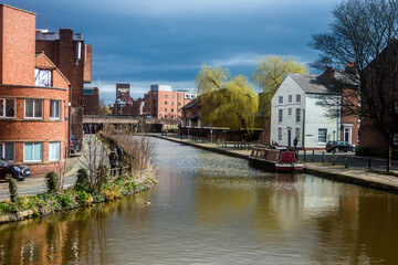 Fototapeta premium The Chester Canal, Chester, England.