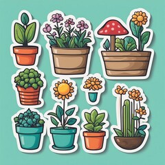 Stickers jardinage