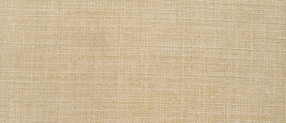 Light  brown canvas texture, top view. Useful for background