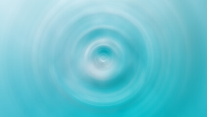 Water surface ripples, water drops, circles, spirals, waves, vortex, blue sea background image