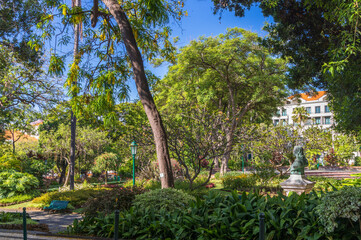 Funchal Municipal Gardens, Madeira, Portugal