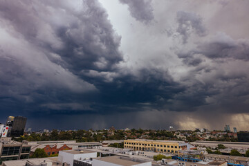 Melbourne Summer Storms in Australia