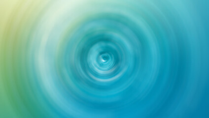 Water surface ripples, water drops, circles, spirals, waves, vortex, blue sea background image...