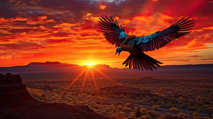 sky phoenix sunrise