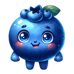 The character of blueberry