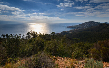 Cap Roux in the Trayas