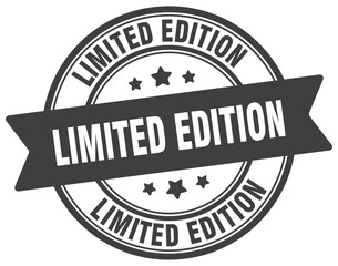 Obraz premium limited edition stamp. limited edition label on transparent background. round sign