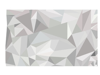 Arrière-plan formé d'un groupe de triangles de couleurs différentes, du blanc au gris foncé