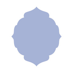 Islamic window. Boho design