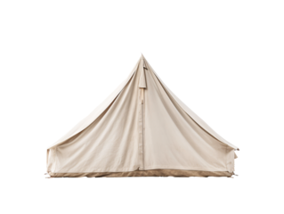 a white tent with a white background
